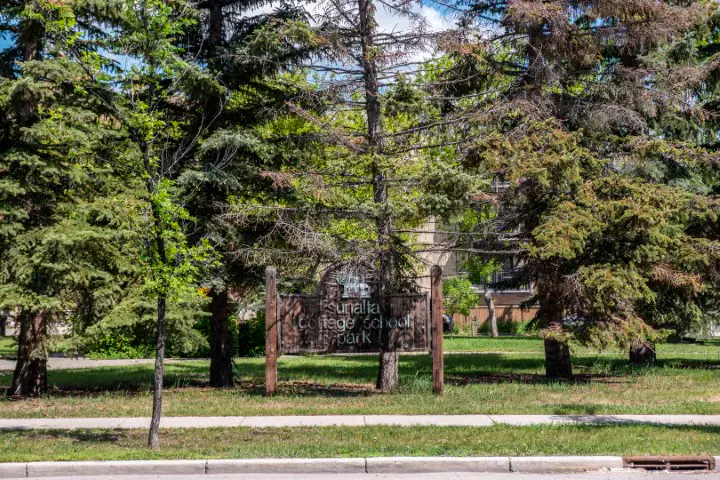 Sunalta community in Calgary